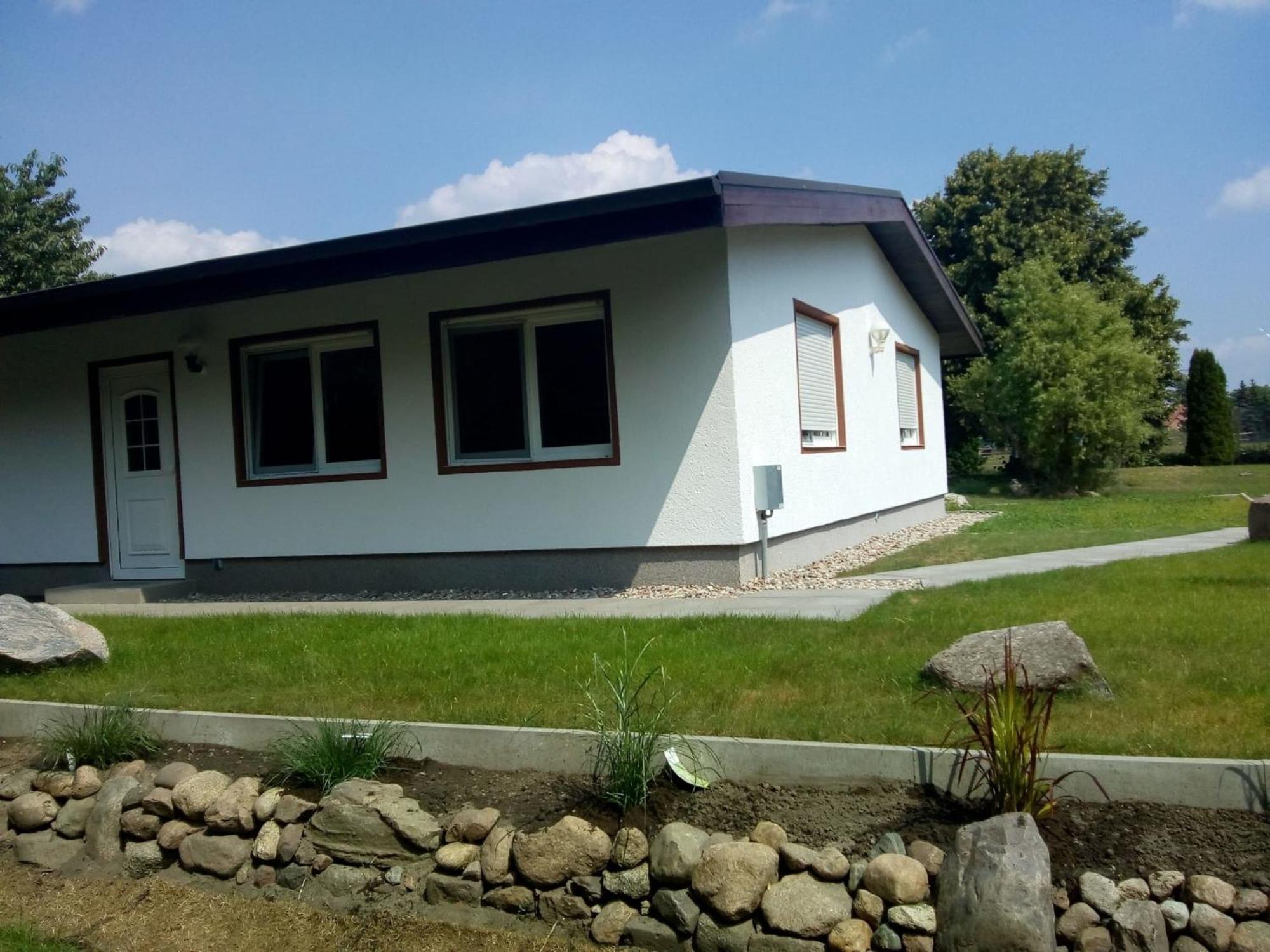 Behaglicher Bungalow Fuer Mensch Und Hund Barkhagen Luaran gambar