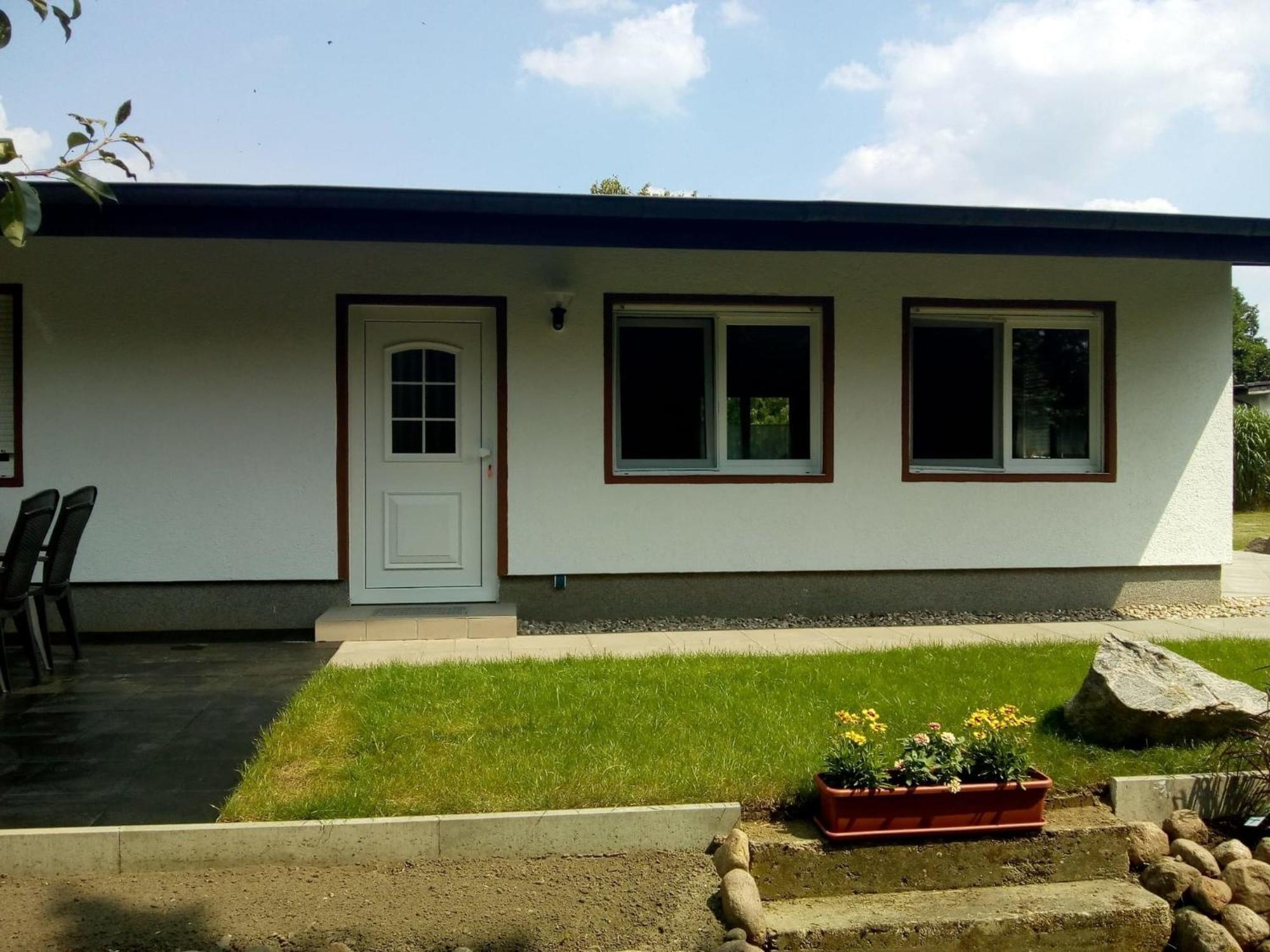 Behaglicher Bungalow Fuer Mensch Und Hund Barkhagen Luaran gambar
